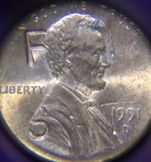 1991-D-Penny-Stamped-With-F-S-And-T